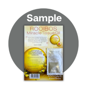 Essense Rooibos Miracle Tissue Oil Card Sample 3ml VD